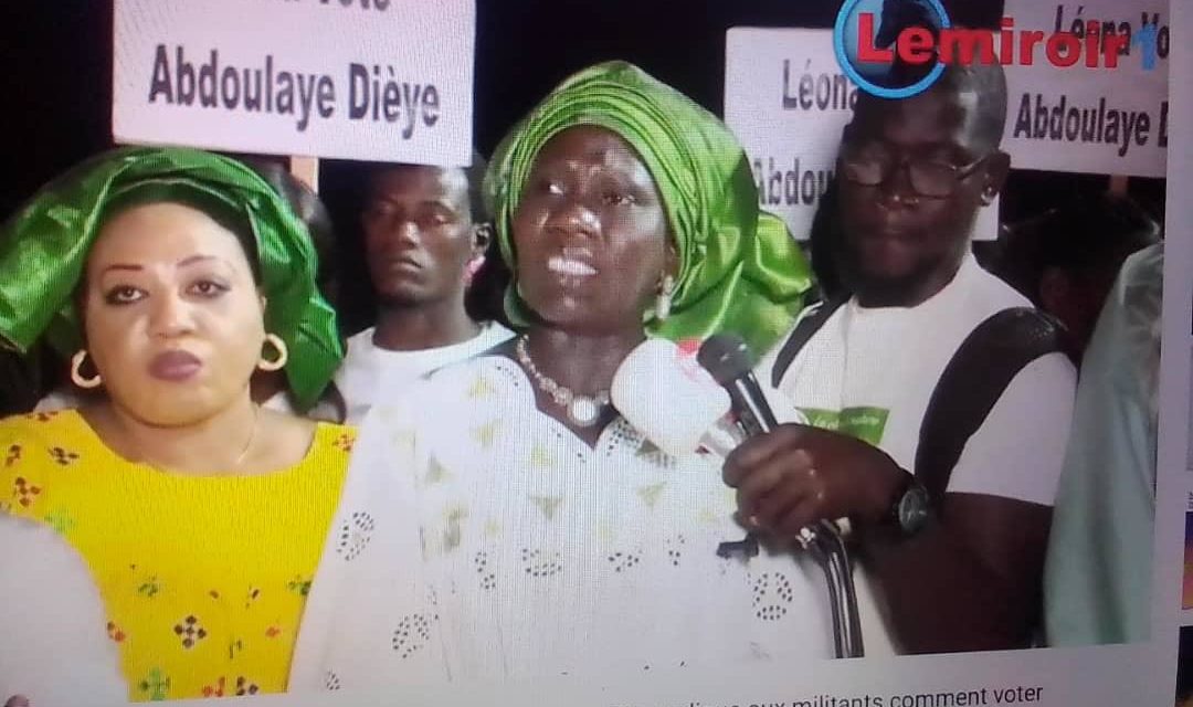 LOCALES 2022: Maty Senghor BEYE réanime sa base. Elle explique aux militants comment voter