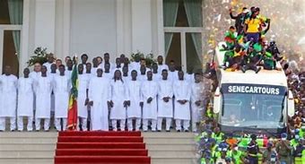 Can 2021 : Folle ambiance au palais de la république aprés la victoire du Sénégal