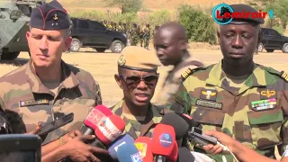 MONT-ROLLAND-XARITO entre le Sénégal et la France: des manœuvres militaires à sens , comment attaquer un camp de terroristes.