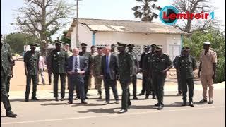 Commandant Ousseynou NDIAYE Chef du C.E.T. » magnifie le don de ces 30 véhicules des USA au Sénégal.