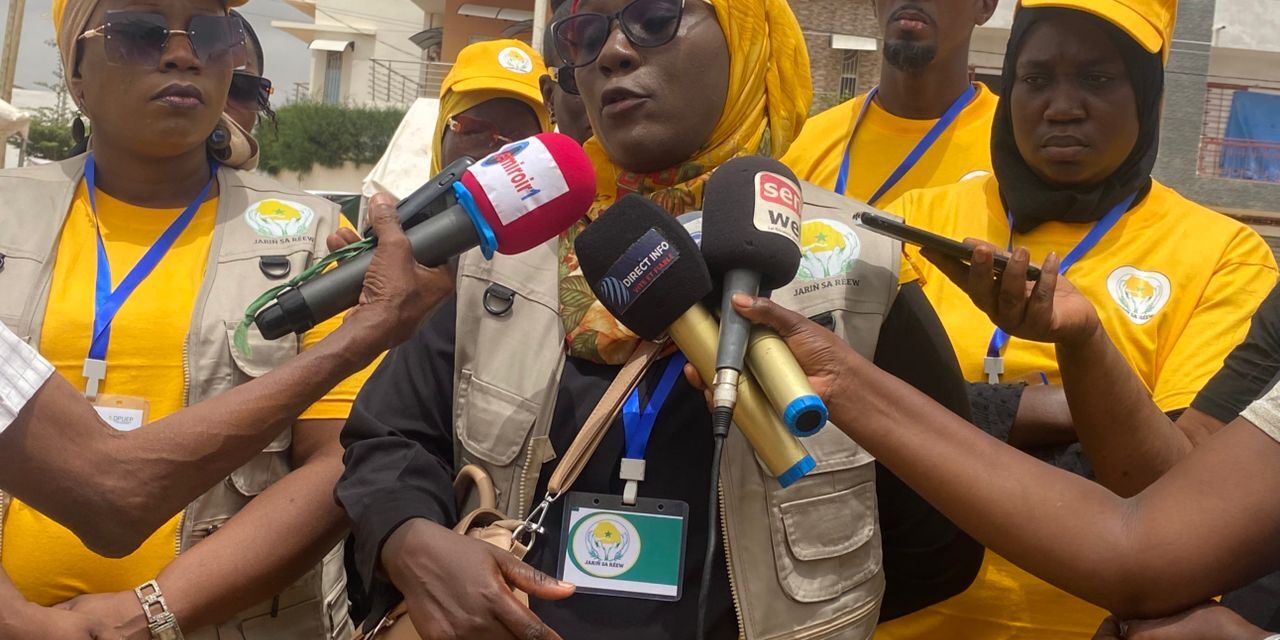 Jarin Sa Rew et la direction des paysages urbains et des espaces publics en chantier de reboiser la ZAC