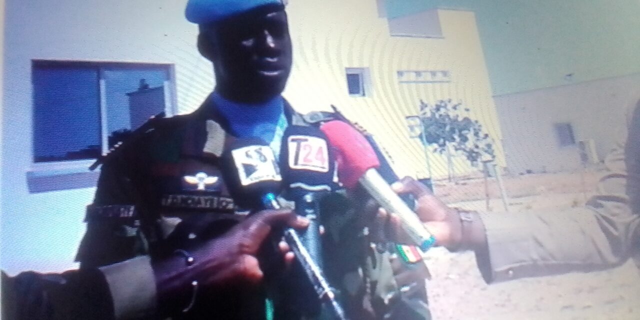 « 180 militaires dont 10 personnels féminins, sont revenus, comme ils sont partis valides »