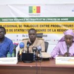 Forum régional de dialogue entre les producteurs et utilisateurs des statistiques sensibles au genre présidé par A.D. Le gouverneur adjoint, Ababacar Sadikh NIANG