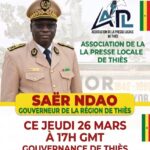 « EN ROUTE VERS LE 4 AVRIL »accueille le Gouverneur de Thiès, Saer NDAO