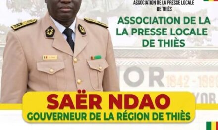 « EN ROUTE VERS LE 4 AVRIL »accueille le Gouverneur de Thiès, Saer NDAO