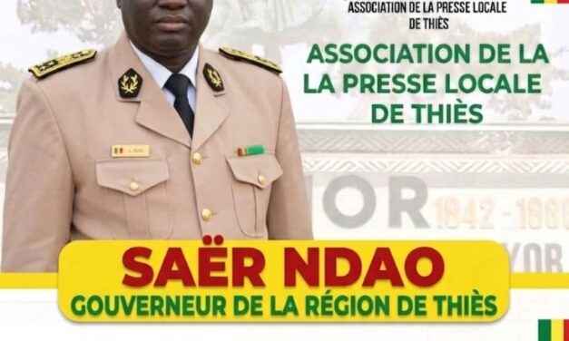 « EN ROUTE VERS LE 4 AVRIL »accueille le Gouverneur de Thiès, Saer NDAO