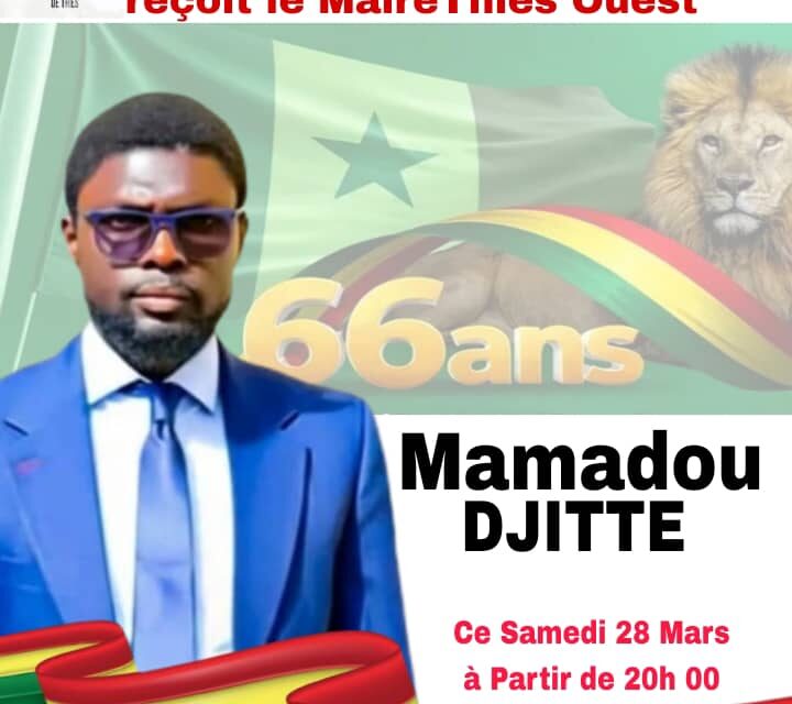DIRECT#L&rsquo;EMISSION « EN ROUTE VERS LE 04 AVRIL » accueille le Maire de la Commune OUEST, Mamadou DJITE