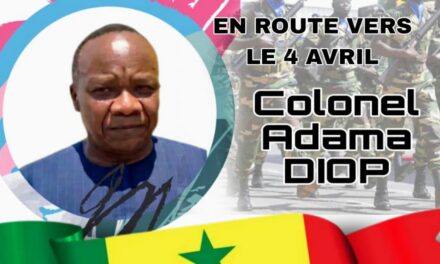 DIRECT# »EN ROUTE VERS LE 04 AVRIL » AVEC COMME INVITE, LE COLONEL A LA RETRAITE ADAMA DIOP
