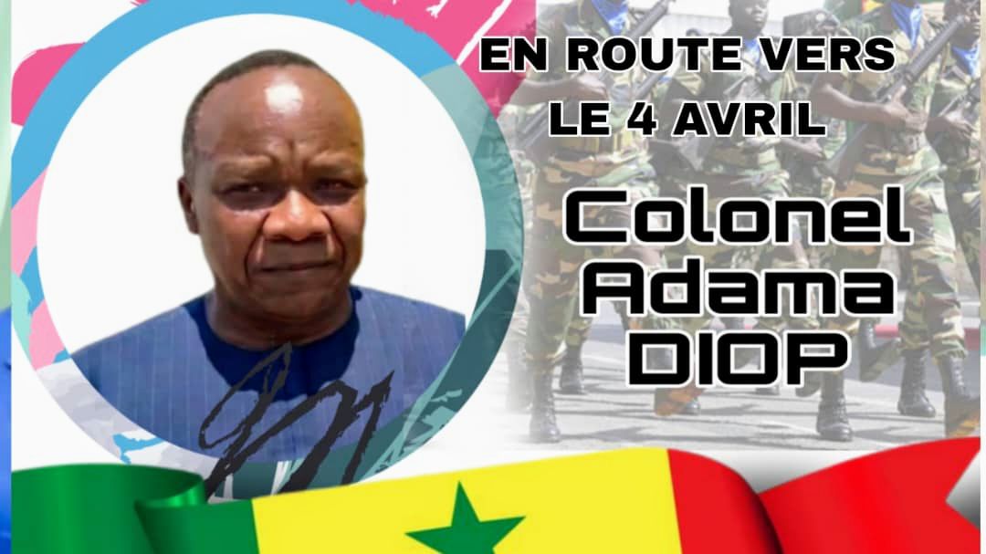 DIRECT# »EN ROUTE VERS LE 04 AVRIL » AVEC COMME INVITE, LE COLONEL A LA RETRAITE ADAMA DIOP