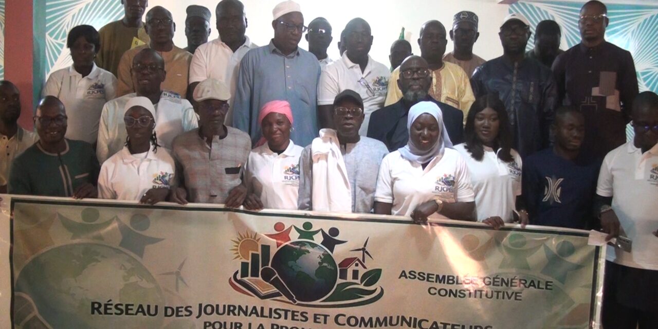 Bambey : Les journalistes sénégalais lancent un réseau pour porter l’Économie Sociale et Solidaire