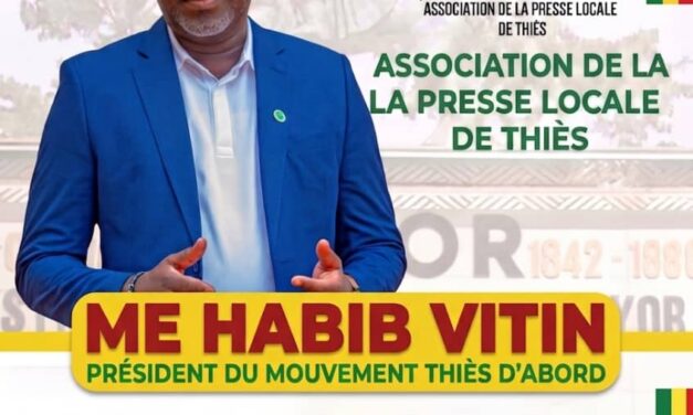 EN ROUTE VERS LE 04 AVRIL-INVITE,UN ABORIGENE DE RENOM HABIB VITIN,QUI ASPIRE D&rsquo;ETRE MAIRE DE THIES.