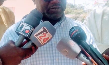 Modernisation en marche à Diobass.Pose de la première pierre du poste de santé jumelé à une maternité au village de Keur Madaro